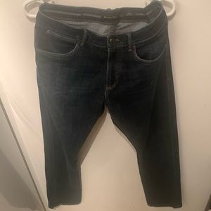 Extremely Elegant Dark Blue Slim Jeans from Massimo Duti SZ 31 🔥